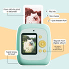 Caméra Instantanée Kiimento Print Pro – Modèle P2 Menthe - Jeux électroniques - Boutique LeoLudo - kiimento (formerly Kidamento)