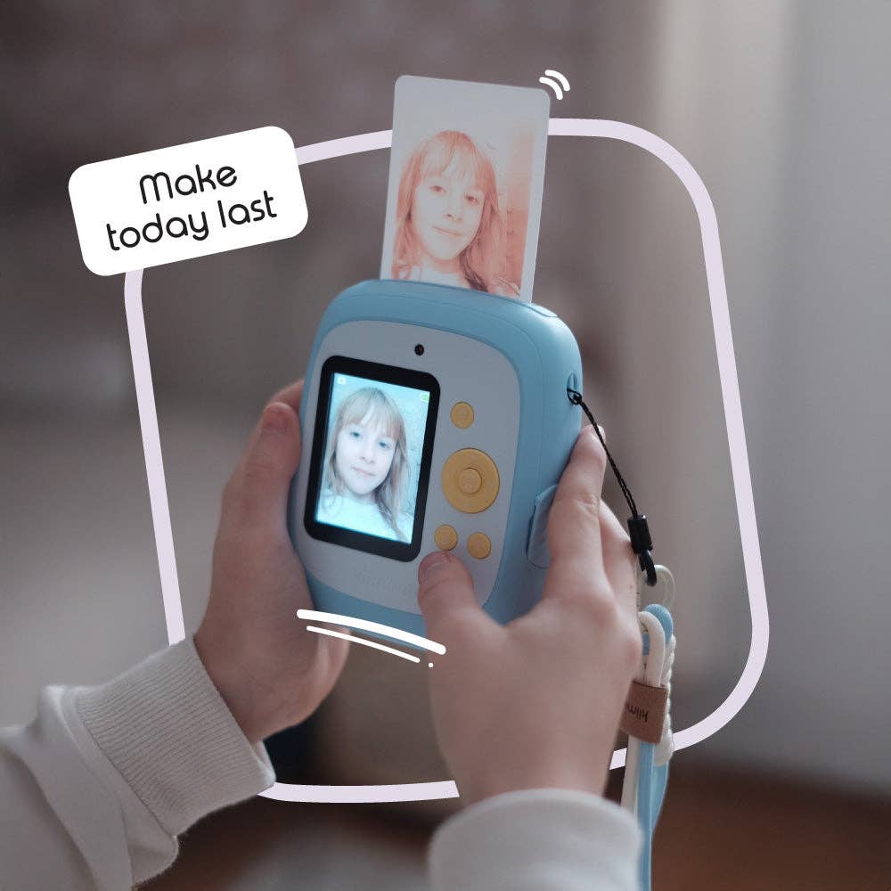 Caméra Instantanée Kiimento Print Pro – Sky Blue (Modèle P2) - Jeux électroniques - Boutique LeoLudo - kiimento (formerly Kidamento)