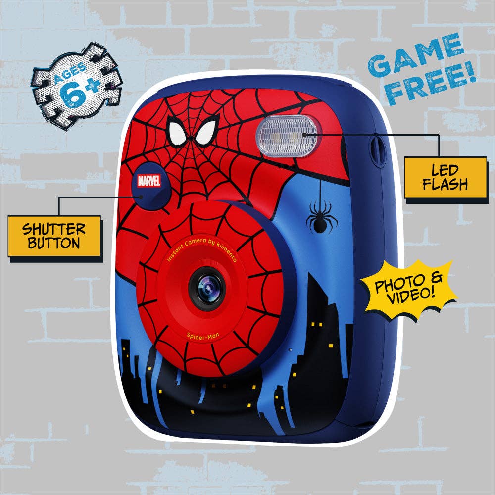Caméra instantanée Spider-Man Model P2 -Jeux électroniques- Boutique LeoLudo-kiimento (formerly Kidamento)