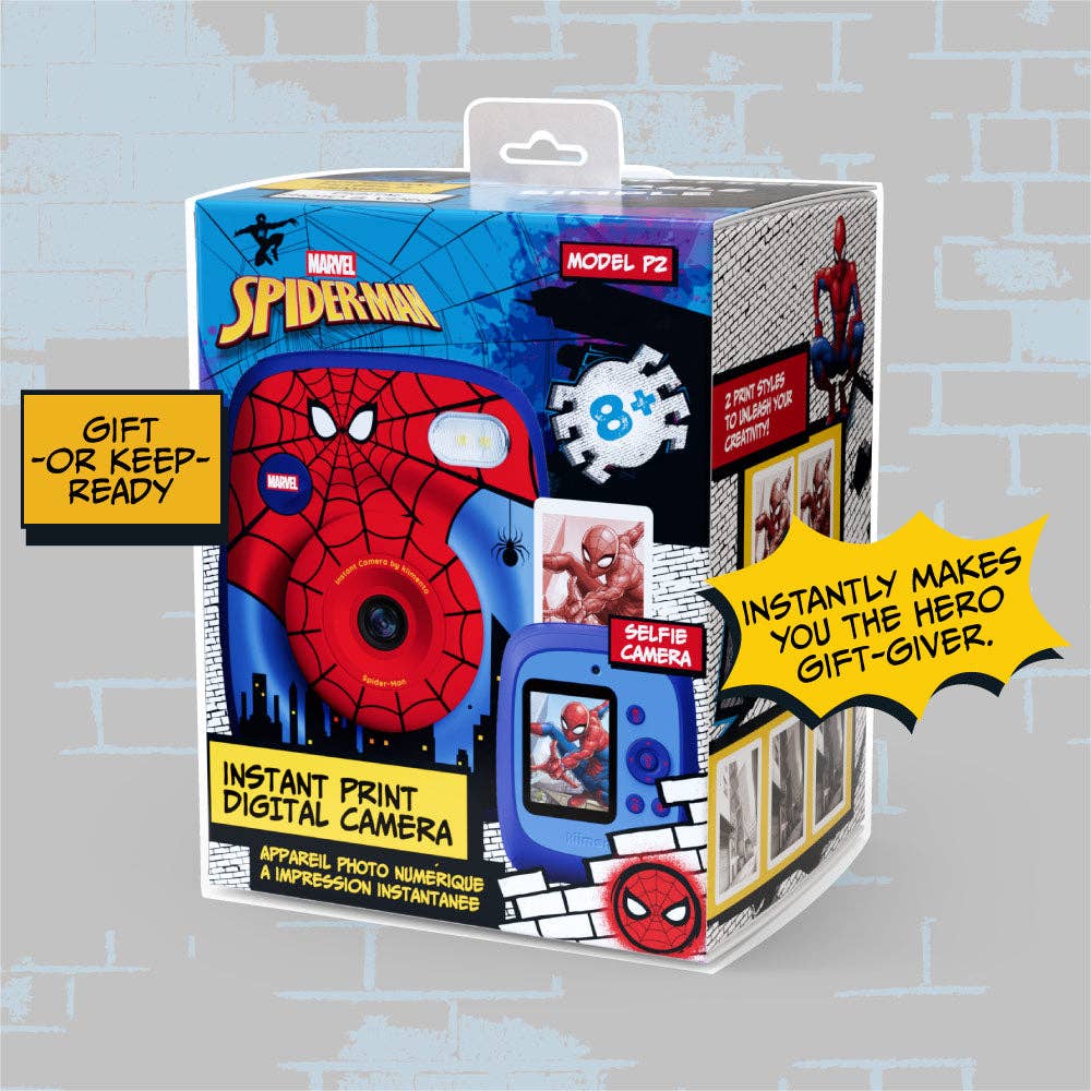 Caméra instantanée Spider-Man Model P2 -Jeux électroniques- Boutique LeoLudo-kiimento (formerly Kidamento)