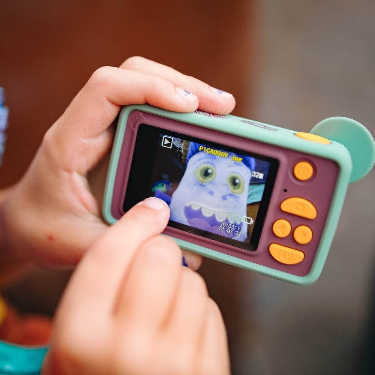 Caméra numérique photo + vidéo - Mikayo l'ourson (modèle C) - Jeux électroniques - Boutique LeoLudo - Kidamento