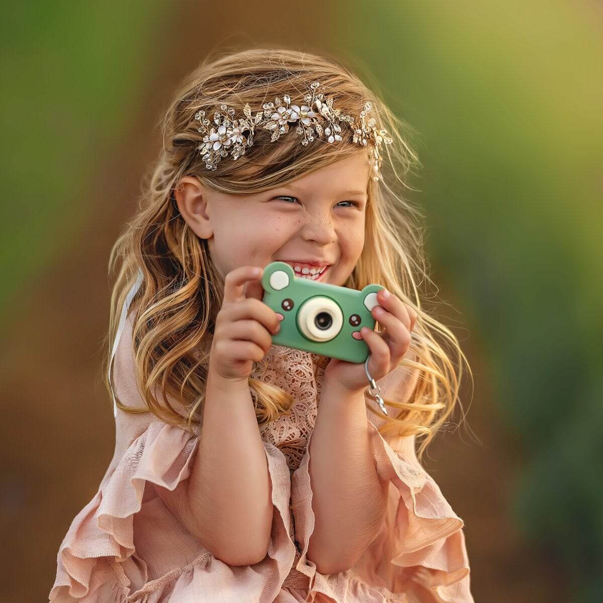 Caméra numérique photo + vidéo - Mikayo l'ourson (modèle C) - Jeux électroniques - Boutique LeoLudo - Kidamento