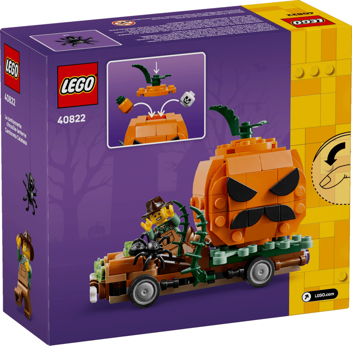 Camion à citrouille d'Halloween (177 pcs.) – LEGO® -Jeux de construction- Boutique LeoLudo-LEGO