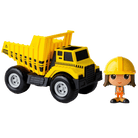 Camion Benne avec Figurine – 3 personnages au choix - Véhicules de jeu - Boutique LeoLudo - Flek