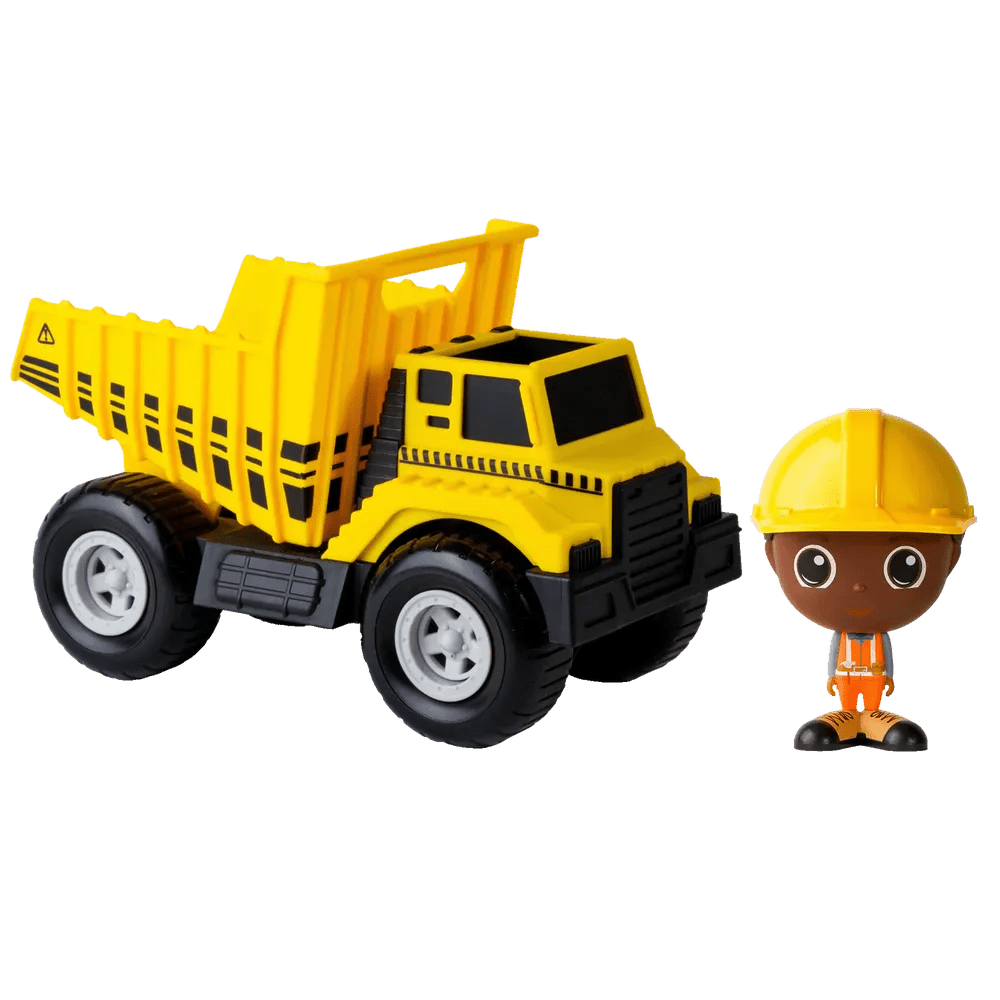 Camion Benne avec Figurine – 3 personnages au choix - Véhicules de jeu - Boutique LeoLudo - Flek
