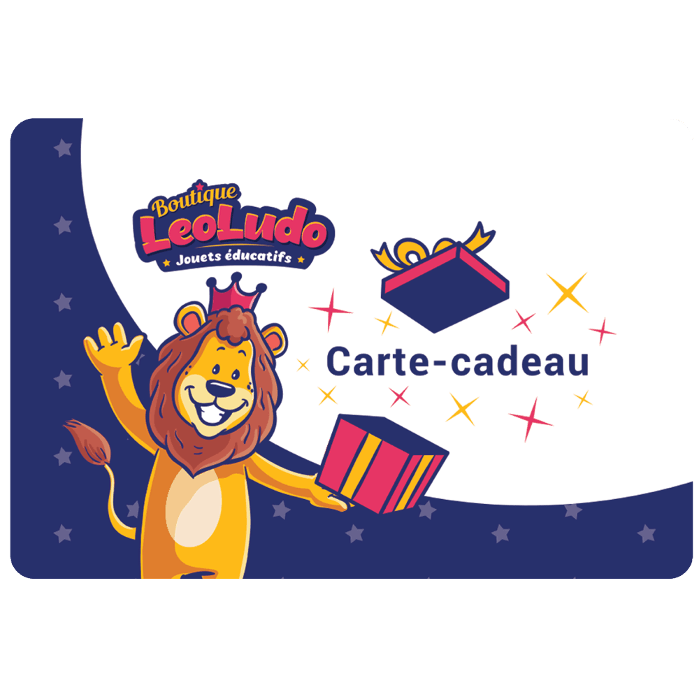 Carte - cadeau virtuelle LeoLudo - Gift Cards - Boutique LeoLudo - LeoLudo