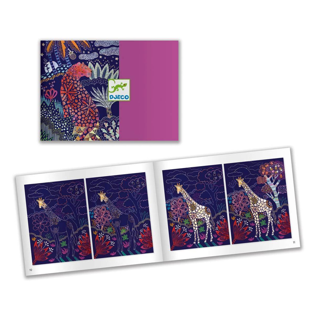 Cartes à gratter - Nature luxuriante-Djeco-Boutique LeoLudo