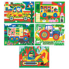 Cartes à gratter - Véhicules à découvrir - Art & bricolage - Boutique LeoLudo - Djeco