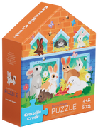 Casse - tête - Maison des lapins (50 pcs) - Casse - têtes - Boutique LeoLudo - Crocodile Creek