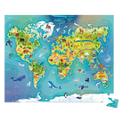 Casse - tête - Monde (100 pcs) - Casse - têtes - Boutique LeoLudo - Janod