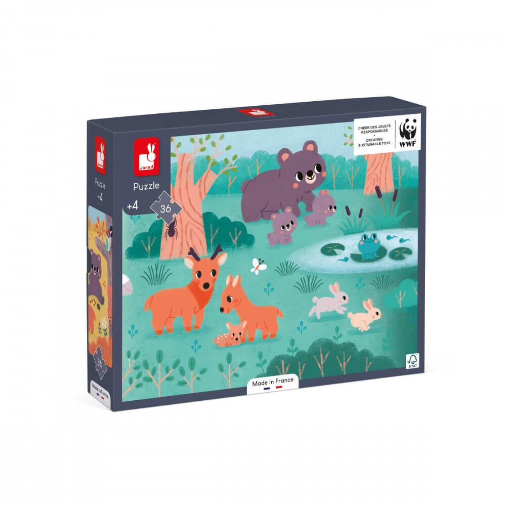 Casse - tête panoramique - 4 saisons (36 pcs) - Casse - têtes - Boutique LeoLudo - Janod