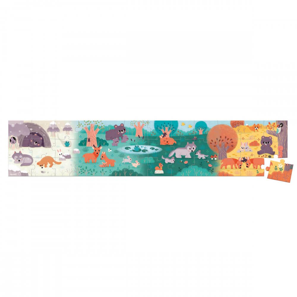 Casse - tête panoramique - 4 saisons (36 pcs) - Casse - têtes - Boutique LeoLudo - Janod