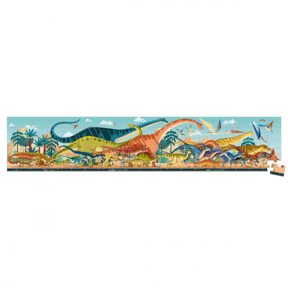 Casse - tête panoramique Dino (100 pcs) - Casse - têtes - Boutique LeoLudo - Janod