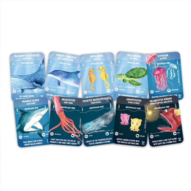 Casse - tête phosphorescent - Vie sous - marine (200 pcs) - Casse - têtes - Boutique LeoLudo - Hape