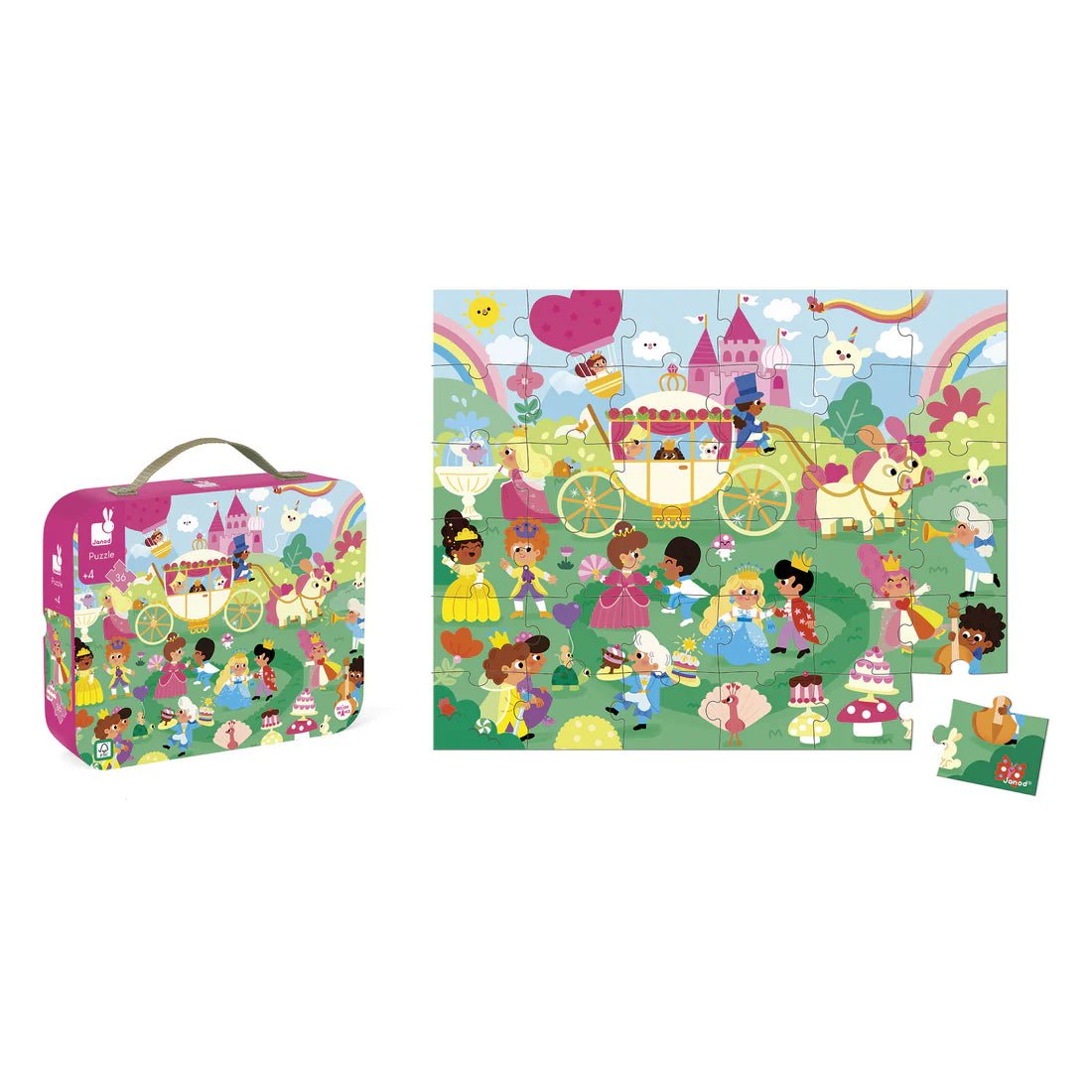 Casse - tête - Princesses (36 pcs) - Casse - têtes - Boutique LeoLudo - Janod