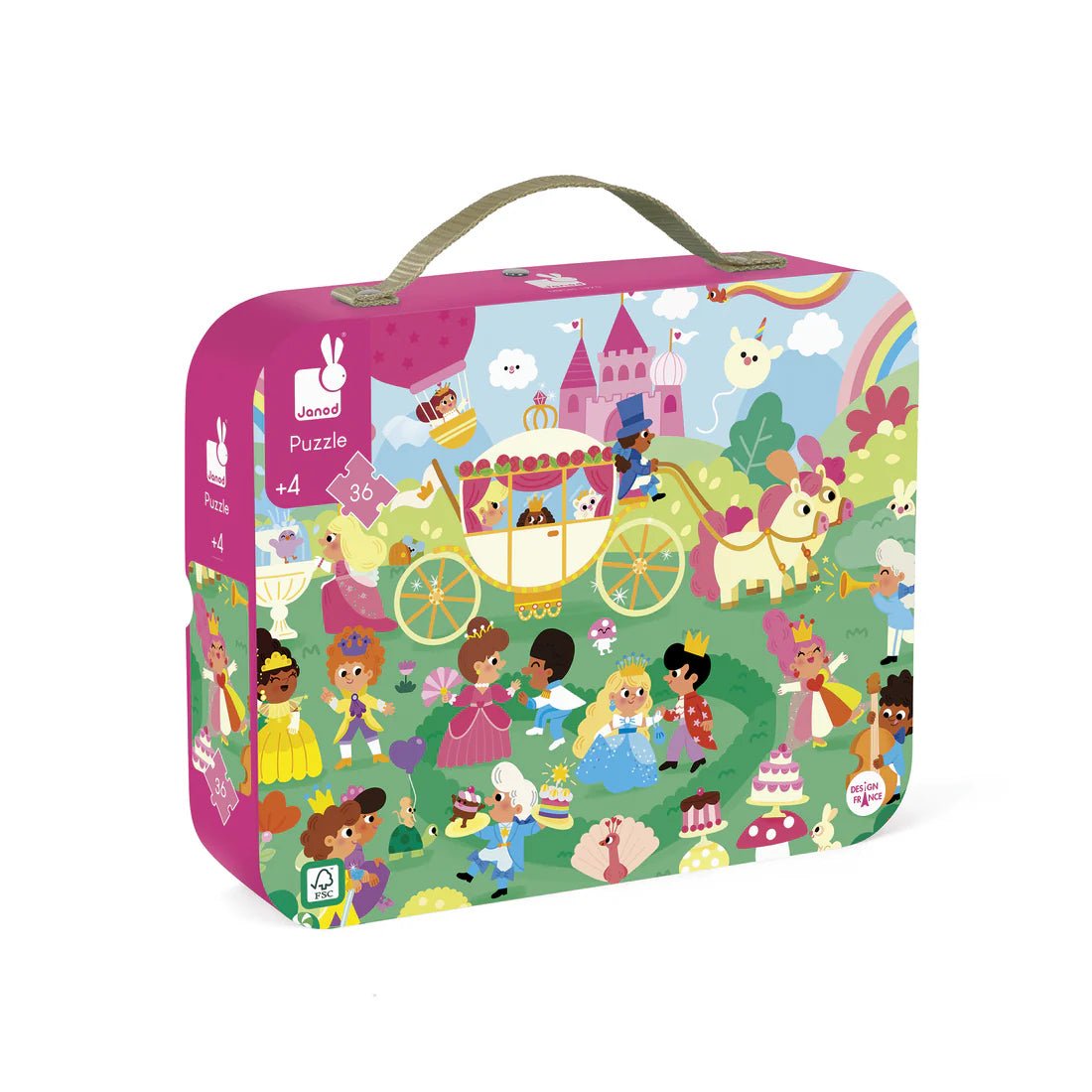 Casse - tête - Princesses (36 pcs) - Casse - têtes - Boutique LeoLudo - Janod