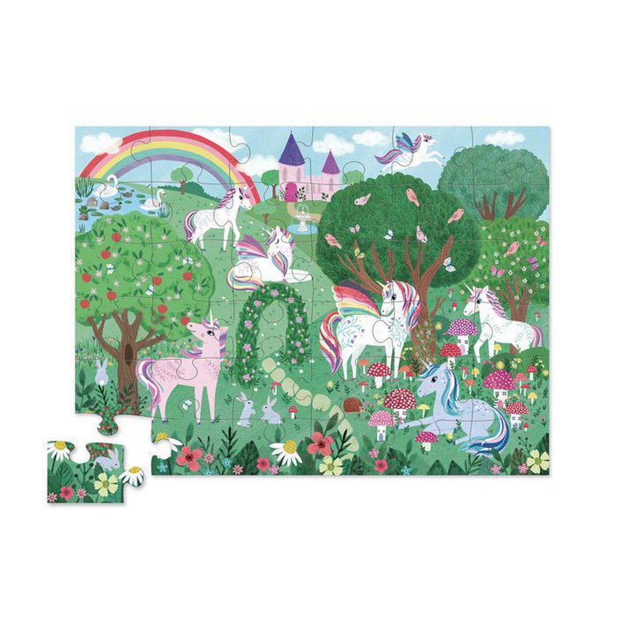 Casse - tête - Rêves de licorne (36 pcs) - Casse - têtes - Boutique LeoLudo - Crocodile Creek