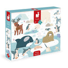 Casse - tête tactile - Animaux Polaires (20 pcs) - Casse - têtes - Boutique LeoLudo - Janod
