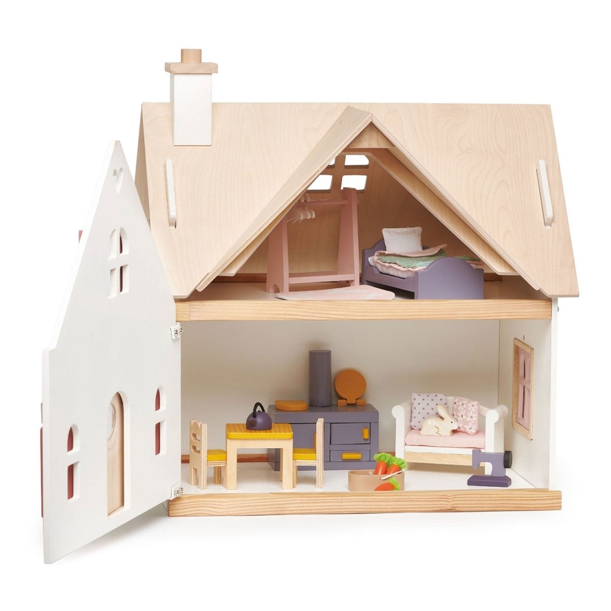 Chalet Cottontail -Maisons de poupée- Boutique LeoLudo-Tender Leaf Toys