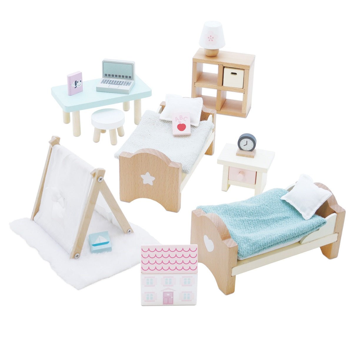 Chambre d'enfant Daisylane pour maison de poupée - Accessoires de maison de poupées - Boutique LeoLudo - Le Toy Van