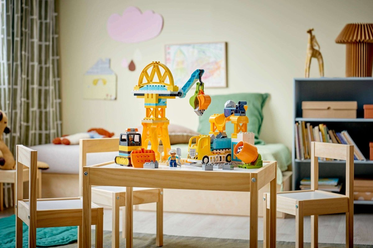 Chantier de construction et véhicules 3 - en - 1 – LEGO DUPLO (84 pcs) - Ensembles de jeu - Boutique LeoLudo - LEGO