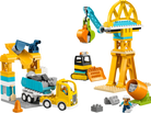 Chantier de construction et véhicules 3 - en - 1 – LEGO DUPLO (84 pcs) - Ensembles de jeu - Boutique LeoLudo - LEGO