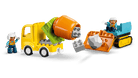 Chantier de construction et véhicules 3 - en - 1 – LEGO DUPLO (84 pcs) - Ensembles de jeu - Boutique LeoLudo - LEGO