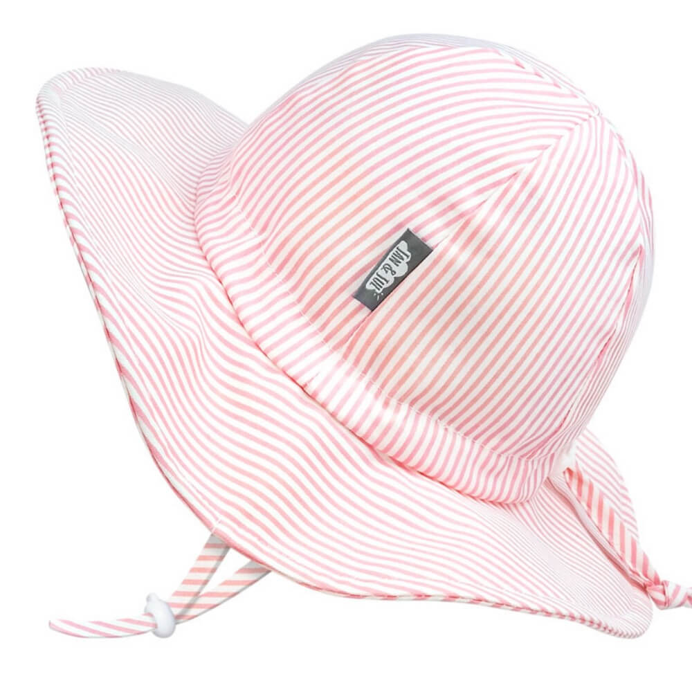 Chapeau souple en coton UV - Rose (0-2 ans)-Jan & Jul-Boutique LeoLudo