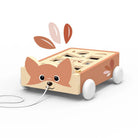 Chariot de blocs renard en bois - Jouets d'éveil - Boutique LeoLudo - Speedy Monkey