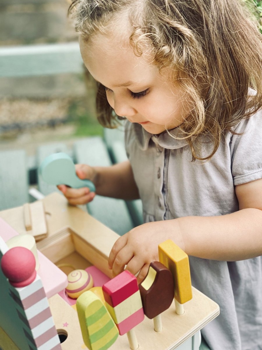 Chariot de crème glacée -Jouets d'imitation- Boutique LeoLudo-Tender Leaf Toys