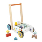 Chariot de marche Pure avec cubes en bois – Janod -Trotteurs- Boutique LeoLudo-Janod
