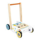 Chariot de marche Pure avec cubes en bois – Janod -Trotteurs- Boutique LeoLudo-Janod