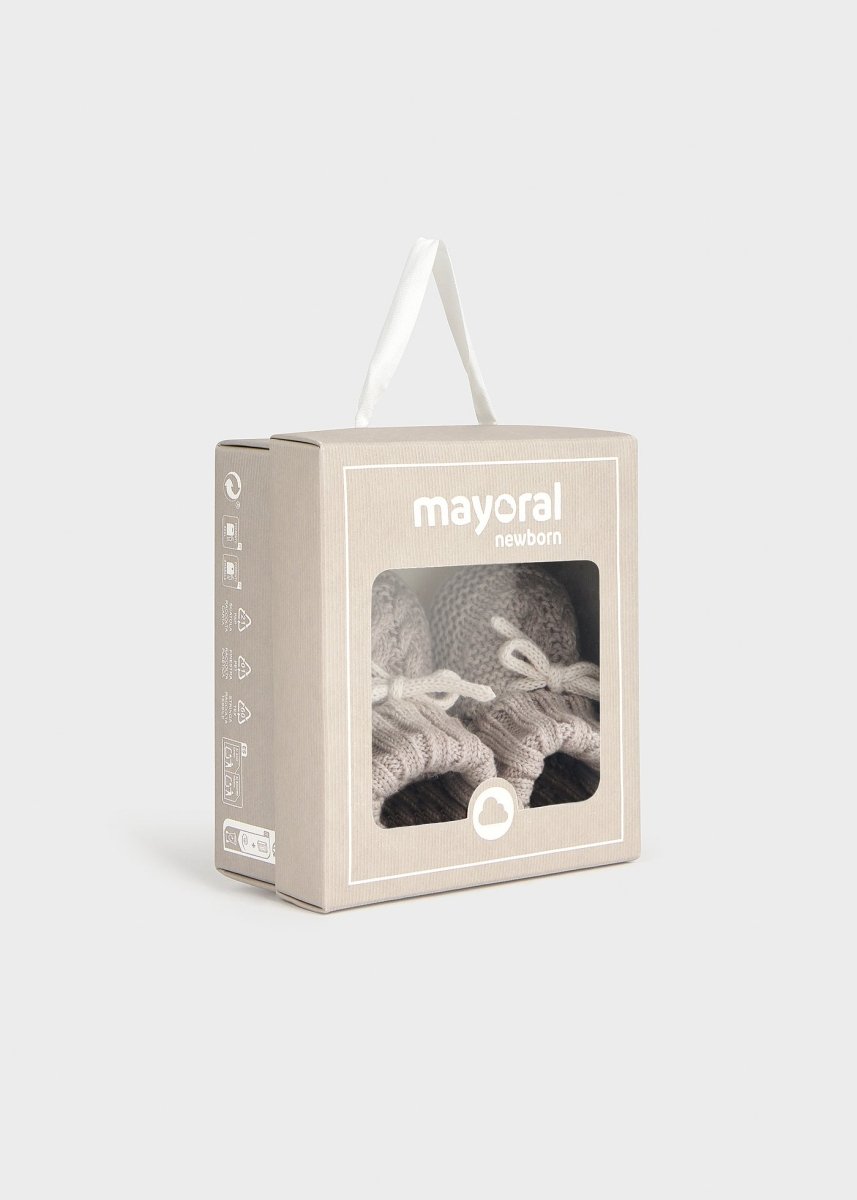 Chaussons tricotés pour bébé Mayoral -Vêtements- Boutique LeoLudo-Mayoral