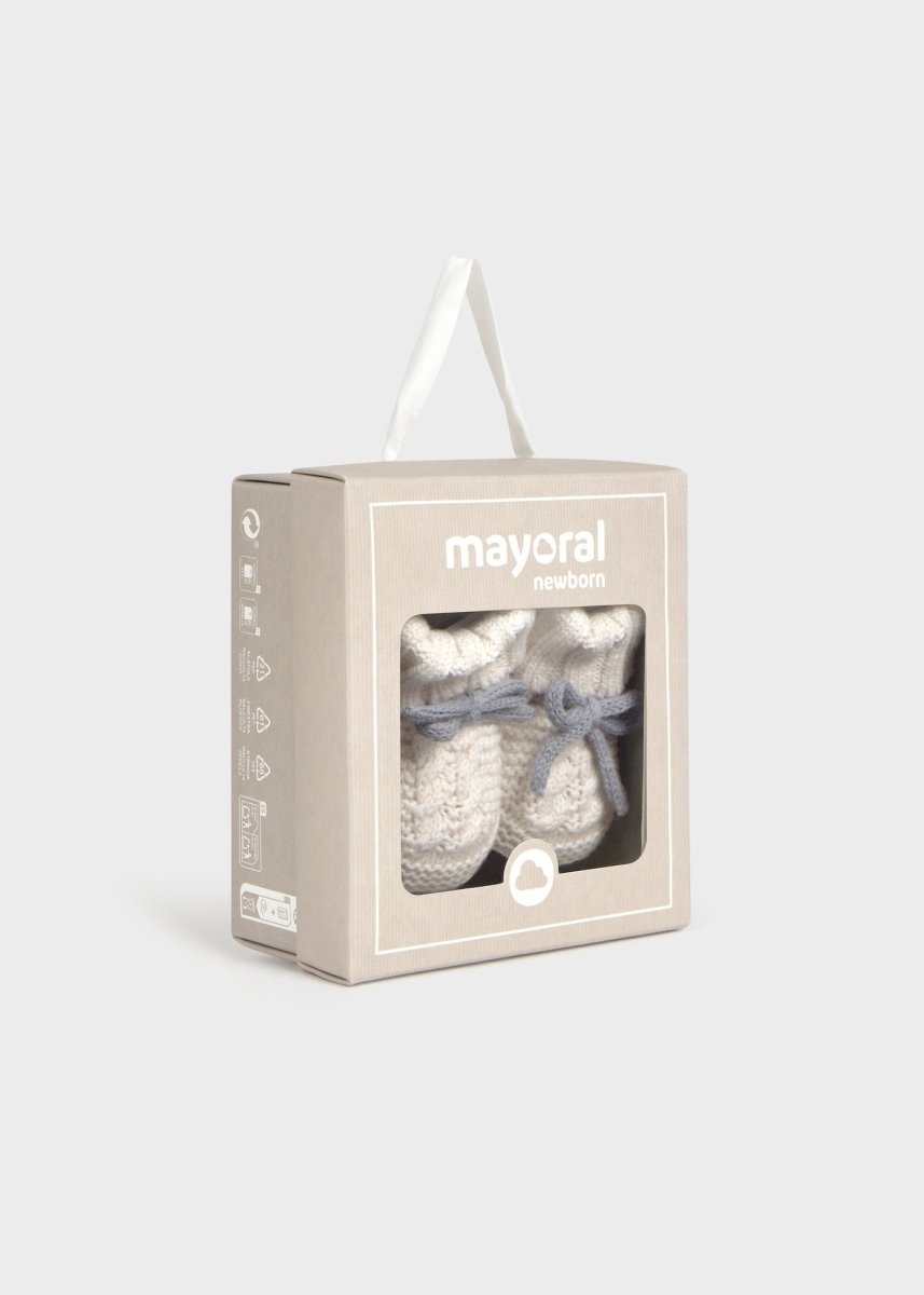 Chaussons tricotés pour bébé Mayoral -Vêtements- Boutique LeoLudo-Mayoral