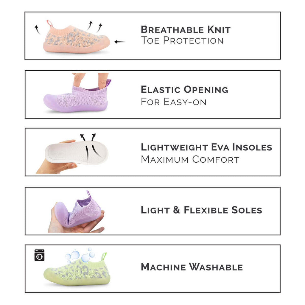 Chaussures d'été en tricot Breeze (options de couleur)-Jan & Jul-Boutique LeoLudo