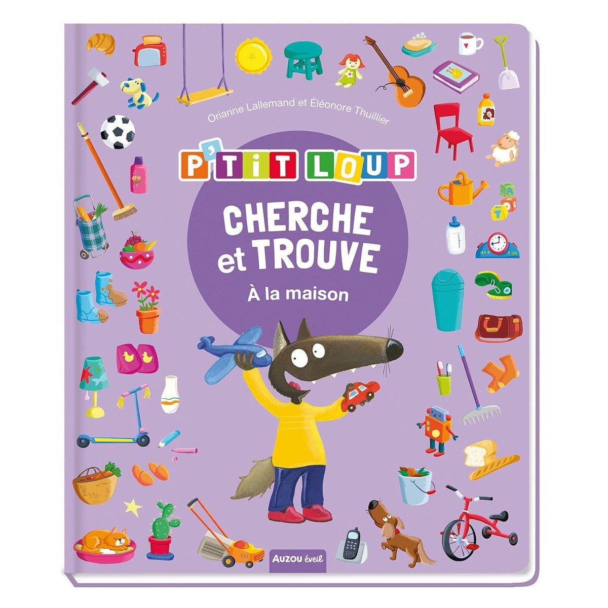 Cherche et trouve: à la maison avec P'tit Loup - Livres - Boutique LeoLudo - Auzou