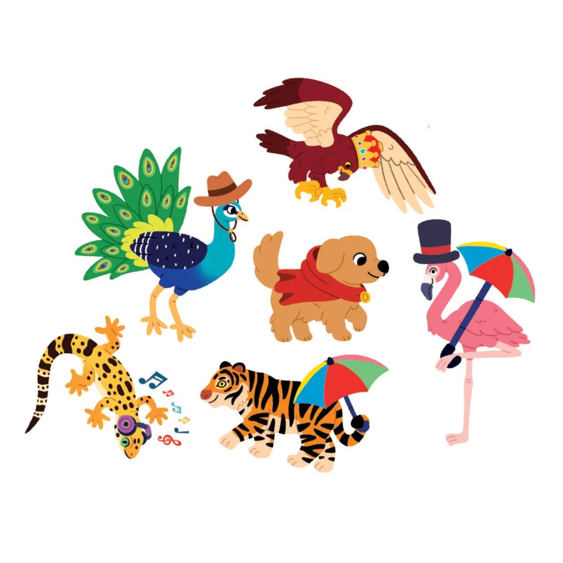 Cherche et trouve - Animaux -Jeux de société- Boutique LeoLudo-Clementoni
