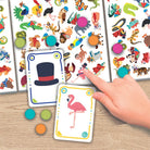 Cherche et trouve - Animaux -Jeux de société- Boutique LeoLudo-Clementoni