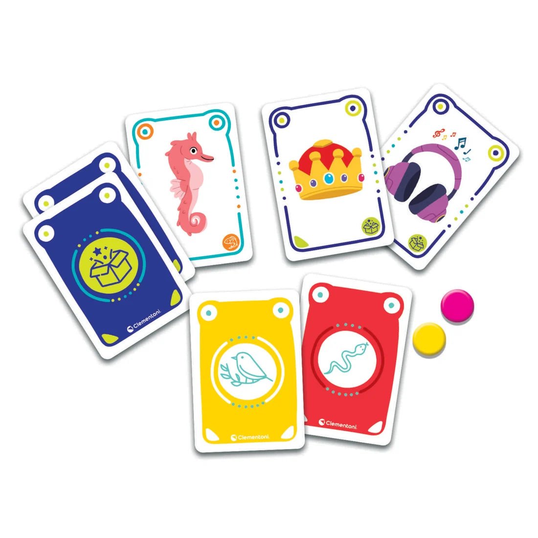 Cherche et trouve - Animaux -Jeux de société- Boutique LeoLudo-Clementoni