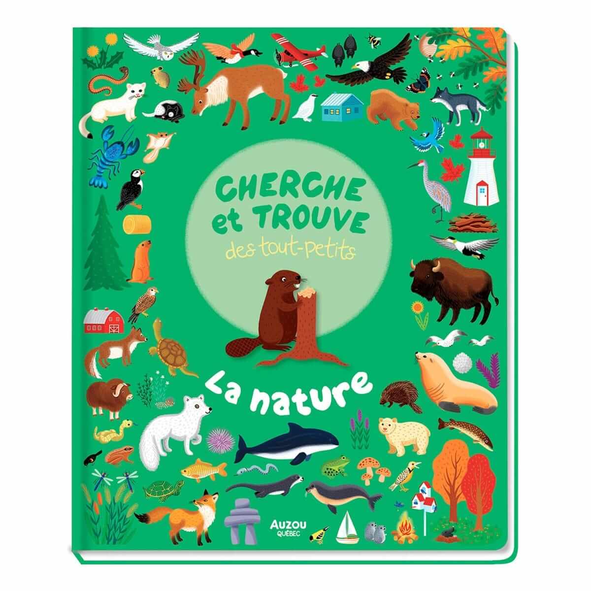 Cherche et trouve des tout - petits: la nature au Canada - Livres - Boutique LeoLudo - Auzou
