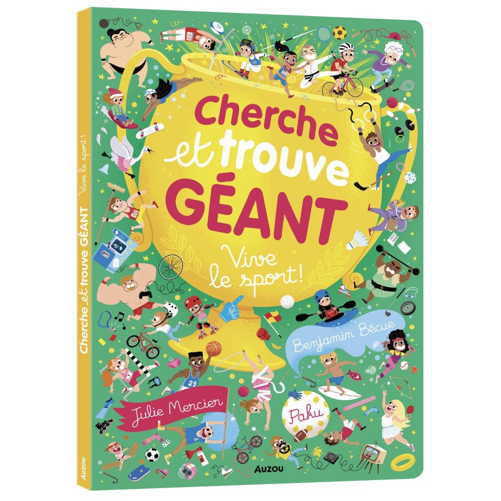 Cherche et trouve géant - Vive le sport! - Livres - Boutique LeoLudo - Auzou
