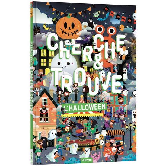 Cherche et trouve - L'Halloween -Livres- Boutique LeoLudo-Auzou