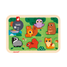 Chunky Puzzle - Jeu éducatif forêt pour enfants Casse-têtes- Boutique LeoLudo