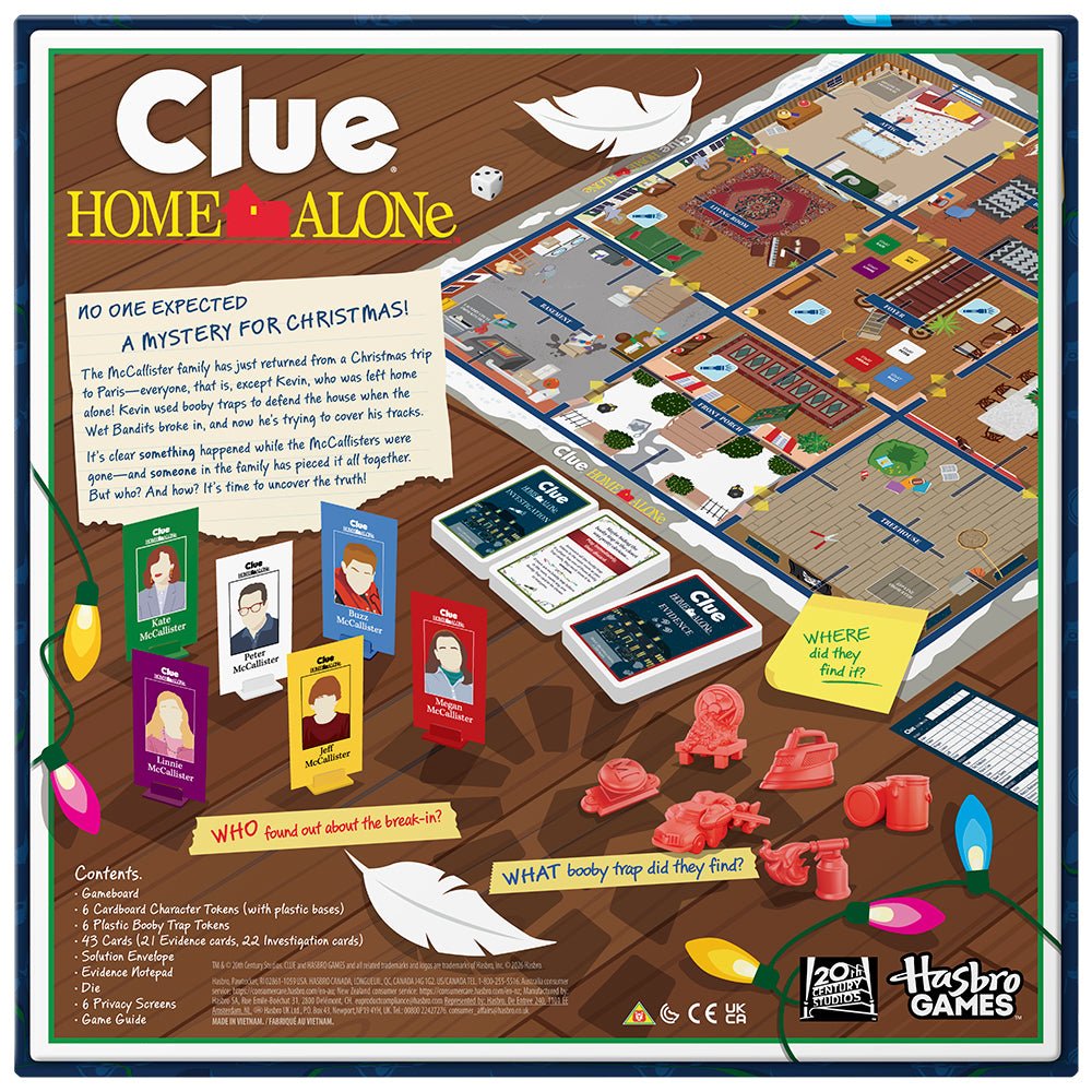 Clue - Maman j'ai raté l'avion (Bilingue) -Jeux de société- Boutique LeoLudo-Hasbro