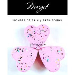 Bombe de bain - Coeur Effervescent-Margot-Boutique LeoLudo