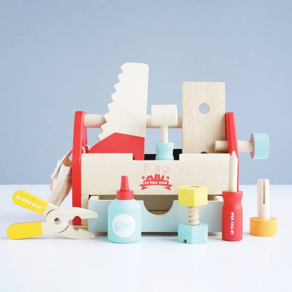Coffre à outils (11 outils)-Le Toy Van-Boutique LeoLudo