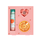 Coffret Bubble Peach – Mousse de douche pêche, éponge fruit & chouchou Inuwet - Pour le bain - Boutique LeoLudo - inuwet