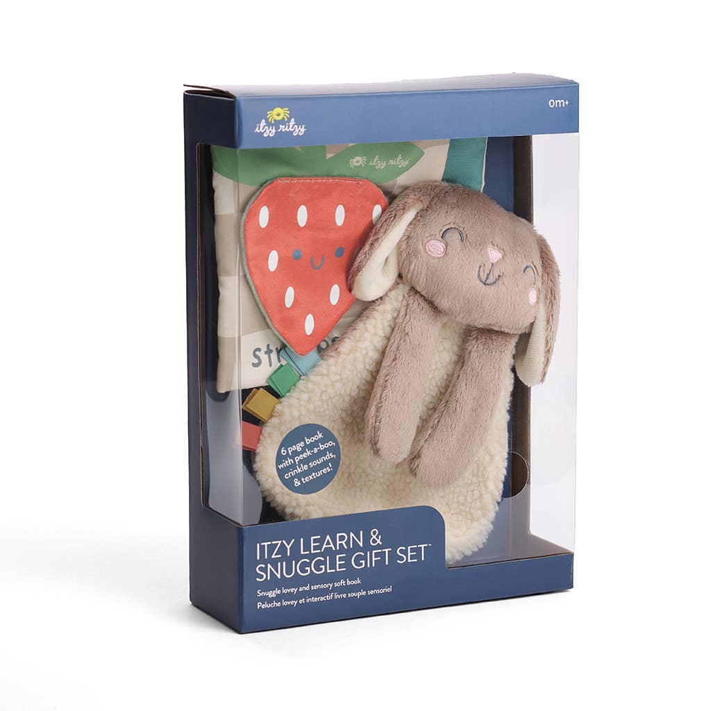 Coffret cadeau sensoriel bébé – Itzy Learn & Snuggle Gift Set™ - Jouets d'éveil - Boutique LeoLudo - Itzy Ritzy Canada