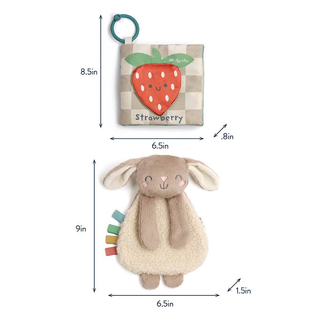 Coffret cadeau sensoriel bébé – Itzy Learn & Snuggle Gift Set™ - Jouets d'éveil - Boutique LeoLudo - Itzy Ritzy Canada