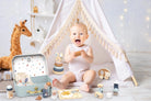 Coffret de premiers jouets en bois - Jouet en bois - Boutique LeoLudo - Speedy Monkey